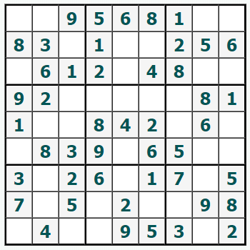 Skriv ut Sudoku #872