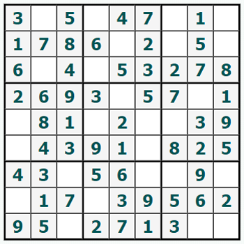 drucken Sudoku #876