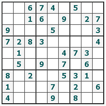 Skriv ut Sudoku #88