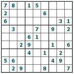 Sudoku on-line #889