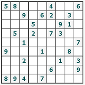 Gratis online Sudoku #9