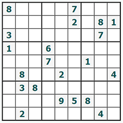 Sudoku on-line #900