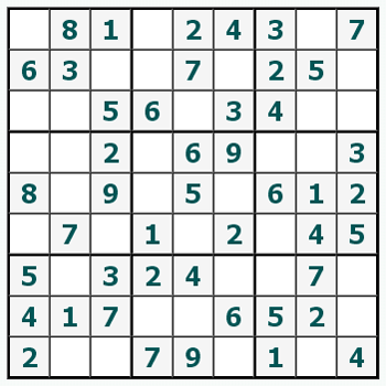 In Sudoku #92