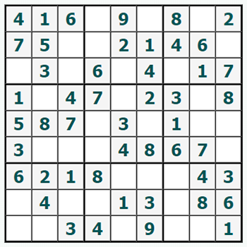 Skriv ut Sudoku #922