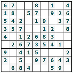 Online Sudoku #931