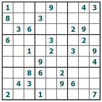 Print Sudoku #934