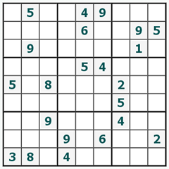 Sudoku on-line #95