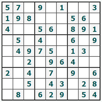 Skriv ut Sudoku #952