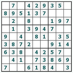 Sudoku trực tuyến #961