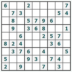 Sudoku on-line #968