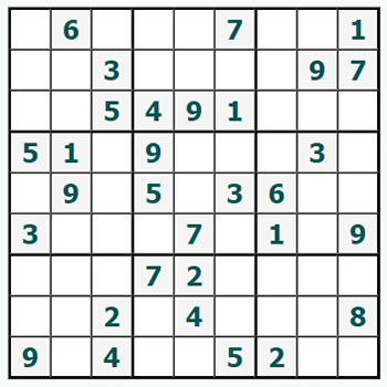 Skriv ut Sudoku #979
