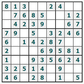 skriva ut Sudoku #996