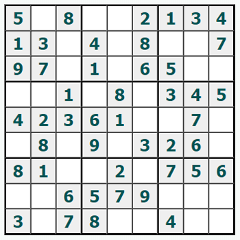 skriva ut Sudoku #997