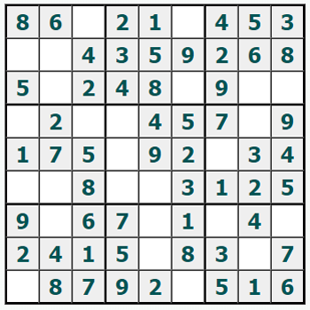 Print Sudoku #1001