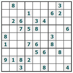 Sudoku on-line #1004