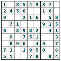 Sudoku on-line #1006