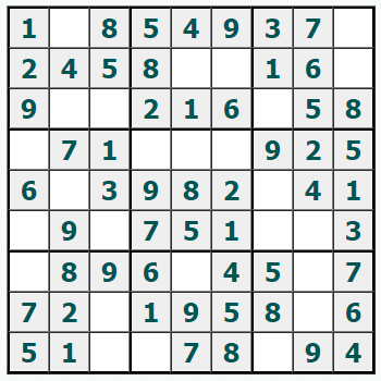 Print Sudoku #1006