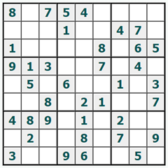 Sudoku online #1008