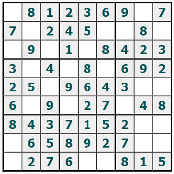 Stampa Sudoku #1011