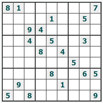 Stampa Sudoku #1025
