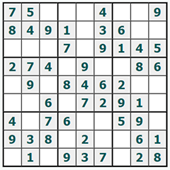 Free online Sudoku #1037
