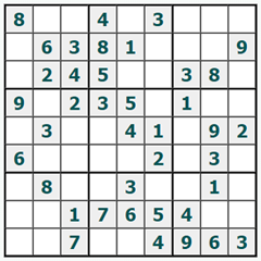 Online Sudoku #1043