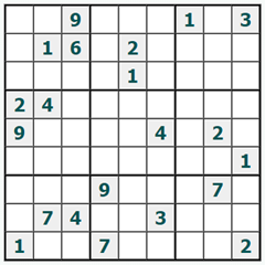 Online Sudoku #1050