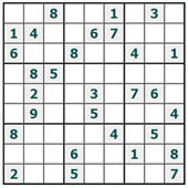 Free online Sudoku #1054
