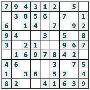 Print Sudoku #1061