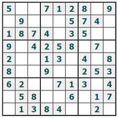 Online Sudoku #1077
