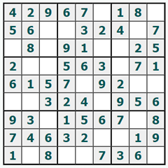 Sudoku en ligne #1081