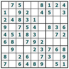 Sudoku en ligne #1086