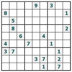 Sudoku en ligne #1095