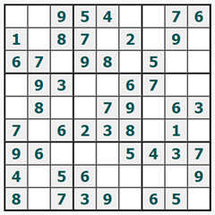 Sudoku en ligne #1097