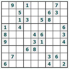 Sudoku on-line #1099