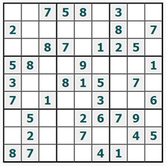 Sudoku online #1113