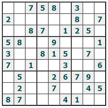 Print Sudoku #1113