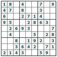 Sudoku on-line #1117