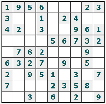 Print Sudoku #1132