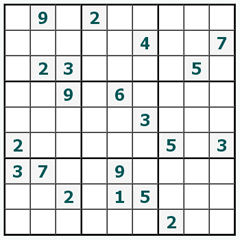 Sudoku online #125