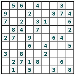 Sudoku online #128