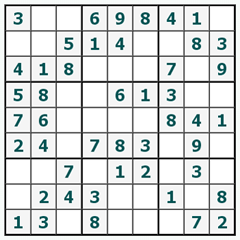 Sudoku online #132