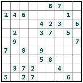 In Sudoku #139