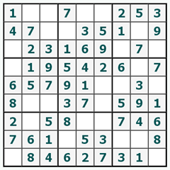 Sudoku online #141