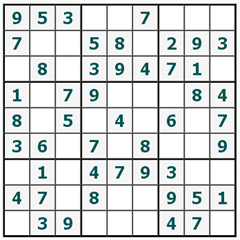 Sudoku en ligne #167