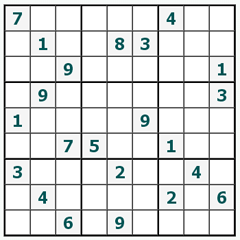 Sudoku on-line #170