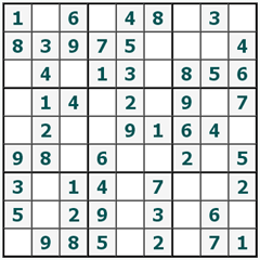 Sudoku en ligne #172