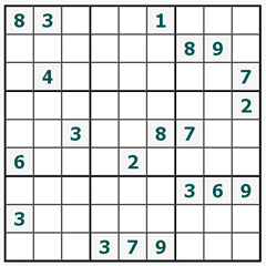 Sudoku on-line #175