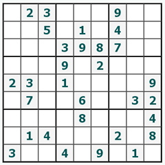 Sudoku online #19