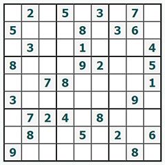 Sudoku online #249